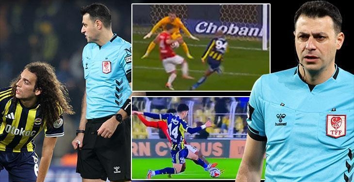 Fenerbahçe-Gençlerbirliği maçının tartışmalı pozisyonları Trio’da değerlendirildi! ‘Böyle penaltı olmaz’
