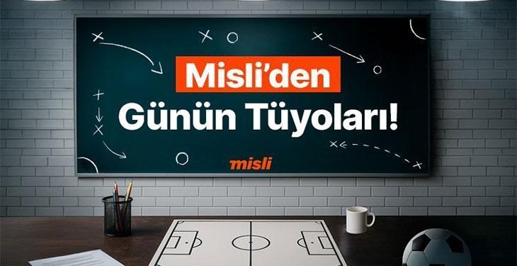Fenerbahçe rakip forvetlere geçit vermiyor! Samsunspor’un maçlarında dikkat çeken gol aralığı… İşte Misli’den Günün Tüyoları