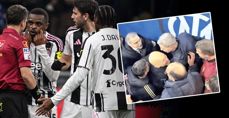 Galatasaray maçı öncesi Juventus’ta sinirler gerildi! Comolli hakemin üzerine yürüdü