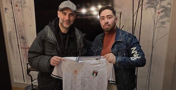 Guardiola’dan Gazze’deki ampute futbol takımına destek!