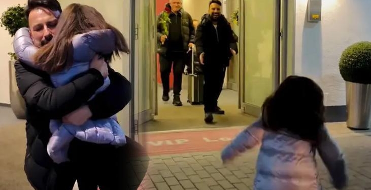 Günler sonra hasret giderdiler! Tarkan kızı Liya’ya kavuştu