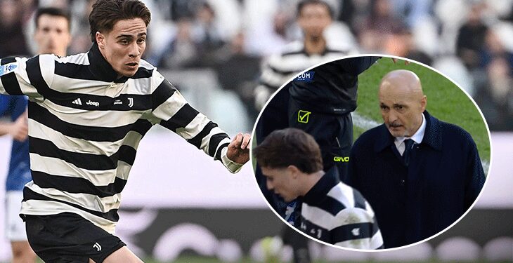 Juventus’ta Kenan Yıldız ile Luciano Spalletti arasında gergin anlar!
