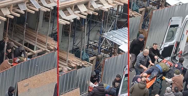 Kağıthane’de inşaat faciası: Kalıp ustası 1’inci kattan düşüp hayatını kaybetti