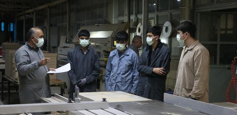 Kahramanmaraş’ta meslek liselerinde depreme rağmen üretim arttı
