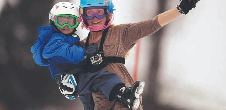 Kış Olimpiyatları’nda ana-oğul tarihe geçtiler