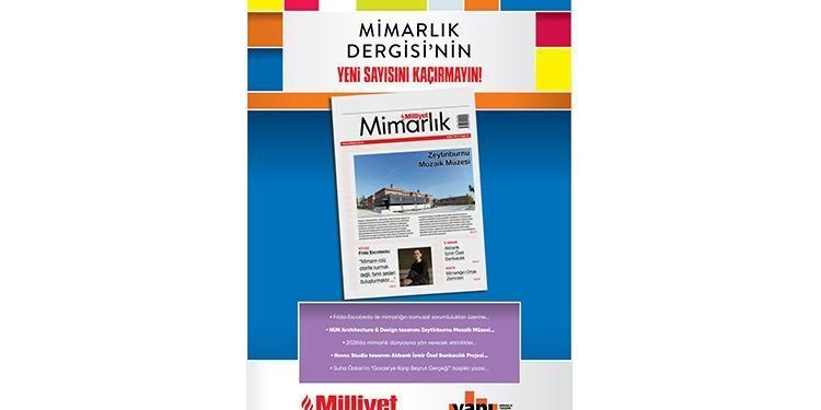 Milliyet Mimarlık Dergisi’nin 61. Sayısı Bu Pazar Bayilerde!