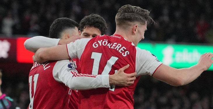 Premier Lig”de Arsenal evinde hata yapmadı