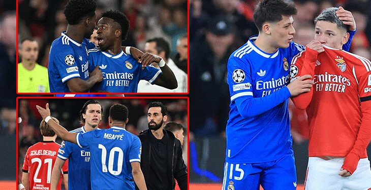 Şampiyonlar Ligi’nde ırkçılık skandalı! Vinicius Jr. ve Mbappe çılgına döndü: Men edilmeli