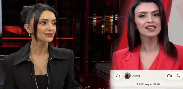 Spiker Burçak Bozkuş’un annesiyle ‘canlı yayın’ imtihanı!