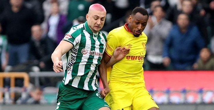 Süper Lig’de Konyaspor – Göztepe maçında gol sesi çıkmadı