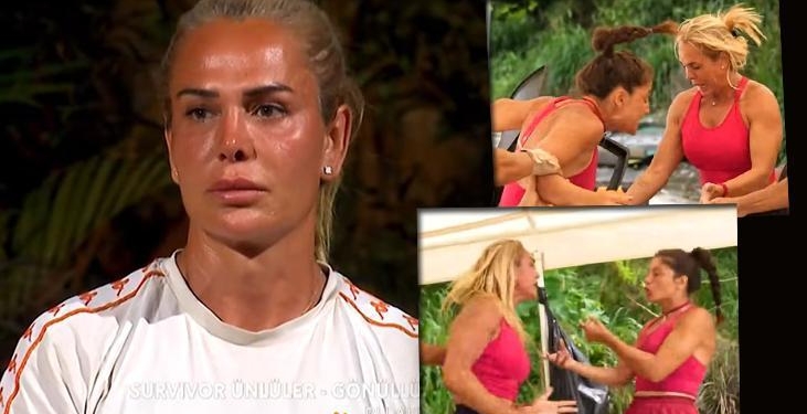 Survivor’da büyük kavga! Nagihan Karadere ve Seren Ay Çetin birbirine girdi