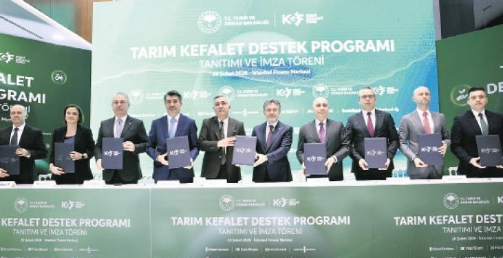 ‘Tarımda kefalet’ için 8 bankadan güç birliği