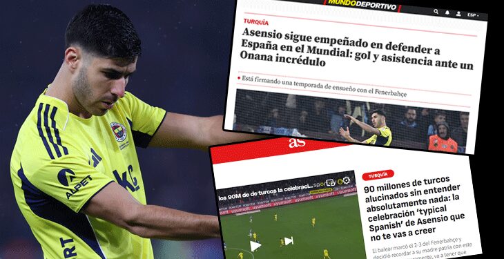 Trabzonspor – Fenerbahçe maçı sonrası Asensio İspanya’da gündem oldu! ‘Türkler hayrete düştü’