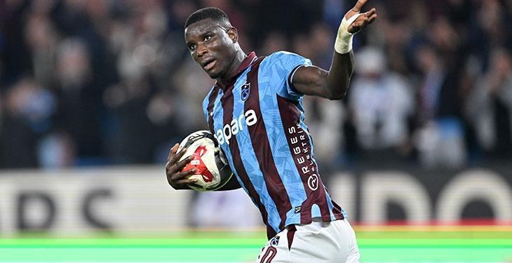 Trabzonspor’da Paul Onuachu çıtayı yükseltti