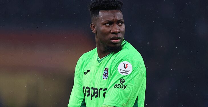 Trabzonspor’da tartışılan isim Andre Onana