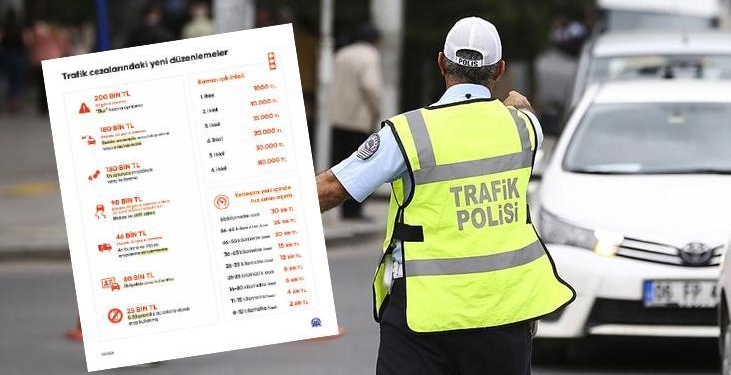 Trafikte yeni cezalar uygulamaya alındı
