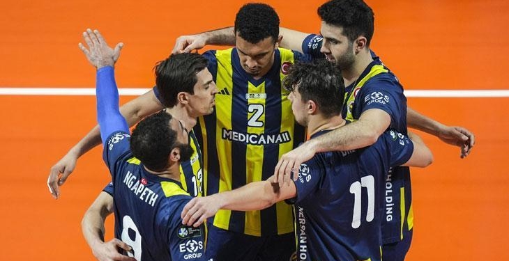 Voleybolda derbi maçta Fenerbahçe, Galatasaray’ı mağlup etti