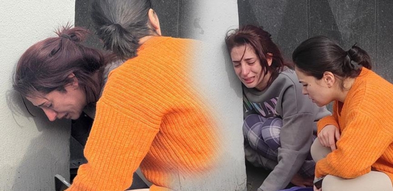 Yer: Beyoğlu! Gözyaşlarına boğuldu, kimse sakinleştiremedi