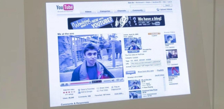 YouTube tarihinin ilk videosu artık müzede!